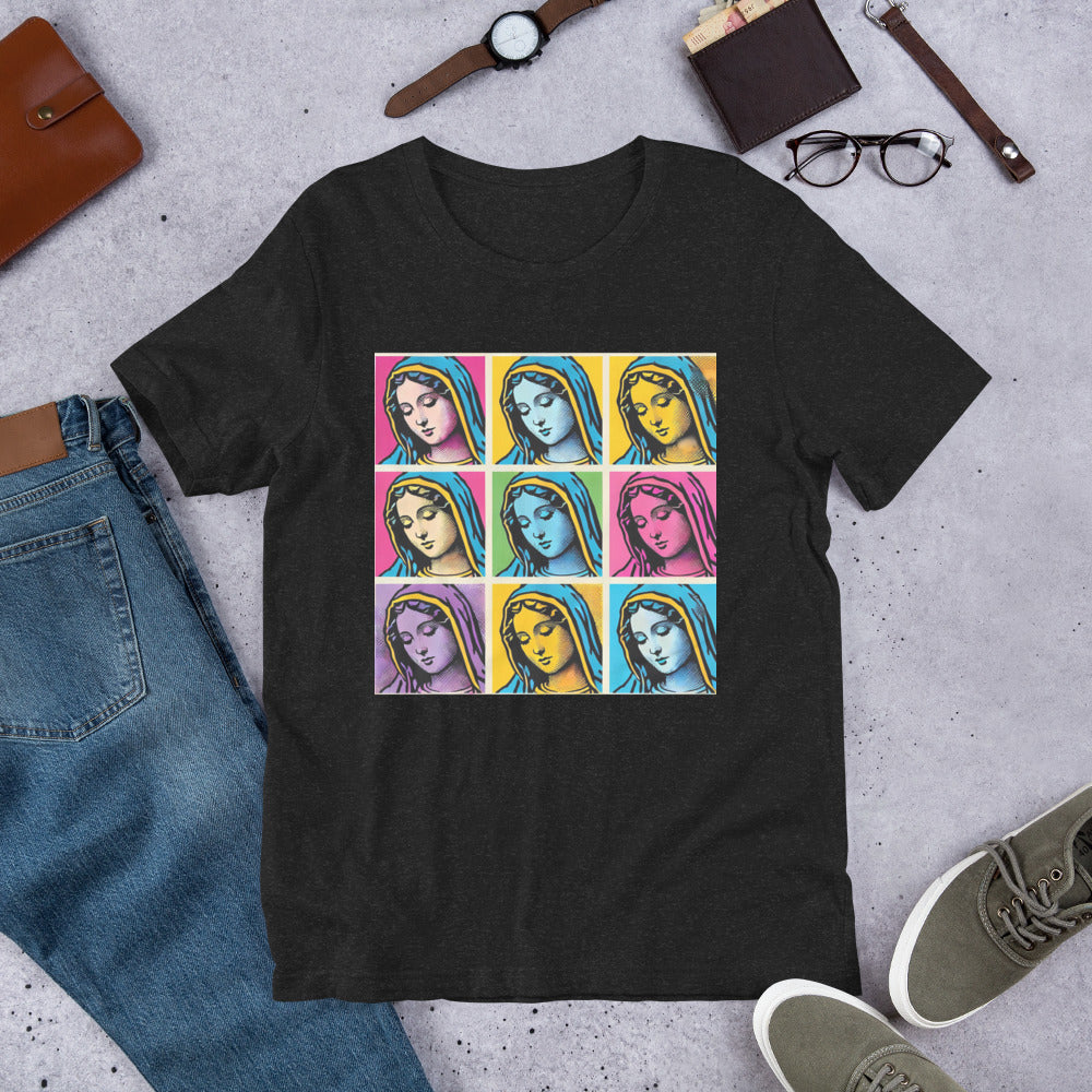 3 x 3 Mary T- Shirt image in bold colors