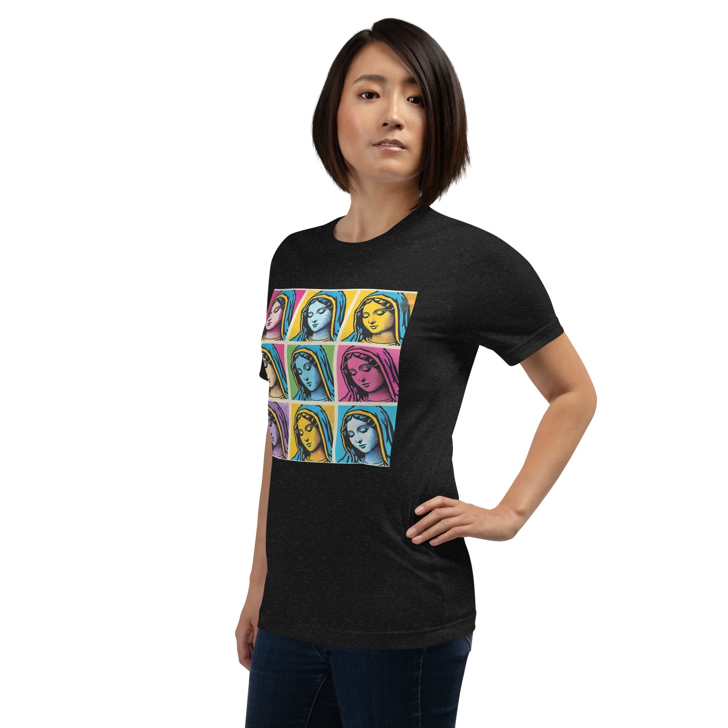 3 x 3 Mary T- Shirt image in bold colors